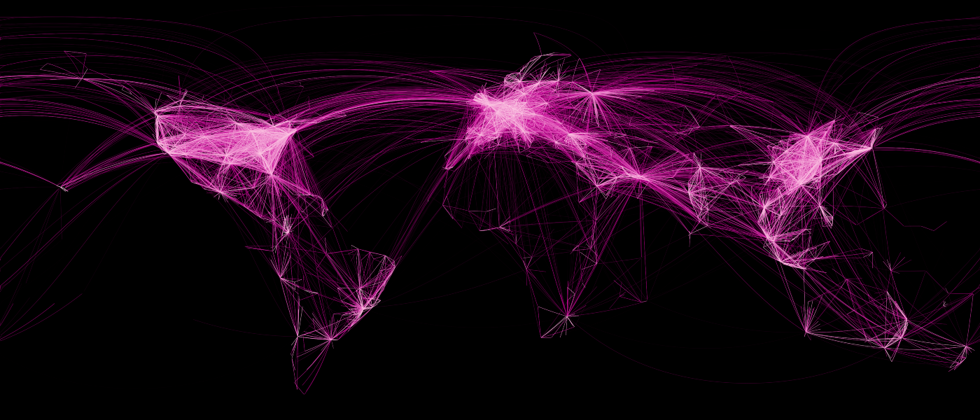 shipping route visualization